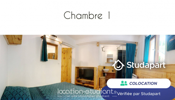 Colocation tudiante Studio à Nice (06100)