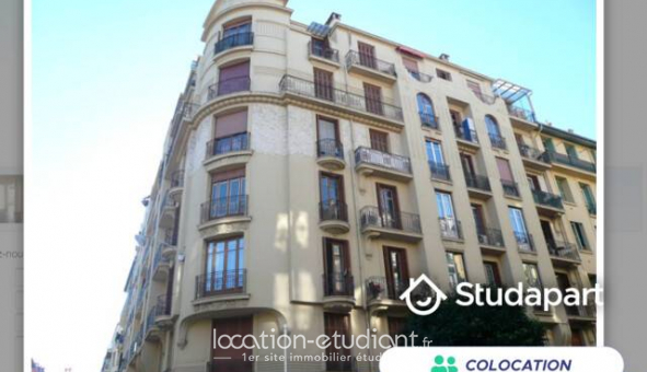 Colocation tudiante Studio à Nice (06100)