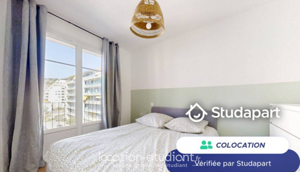 Colocation tudiante Studio à Nice (06100)