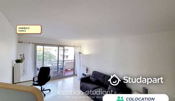 Colocation tudiante Chambre dans une colocation de 18m2
