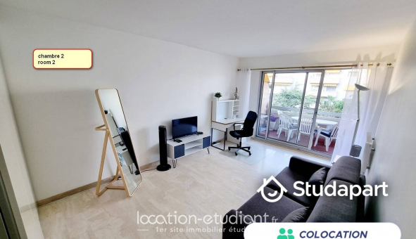 Colocation tudiante Studio à Nice (06100)