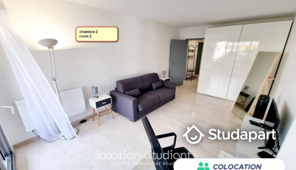 Colocation tudiante Studio à Nice (06100)