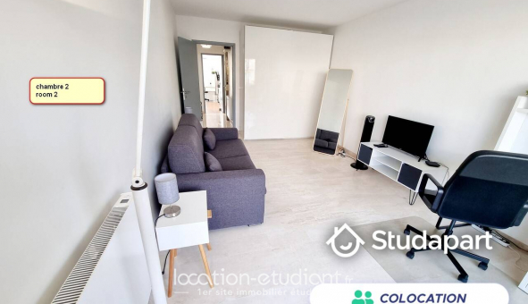 Colocation tudiante Studio à Nice (06100)