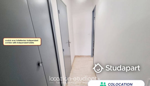 Colocation tudiante Studio à Nice (06100)