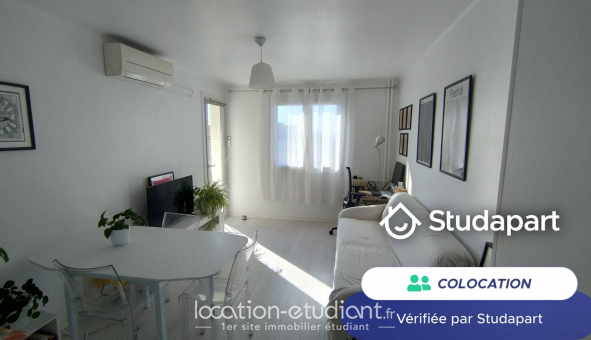 Colocation �tudiante Studio &agrave; Nice (06100)