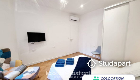 Colocation tudiante Studio à Nice (06100)