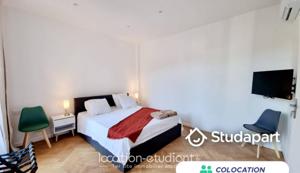 Colocation tudiante Studio à Nice (06100)