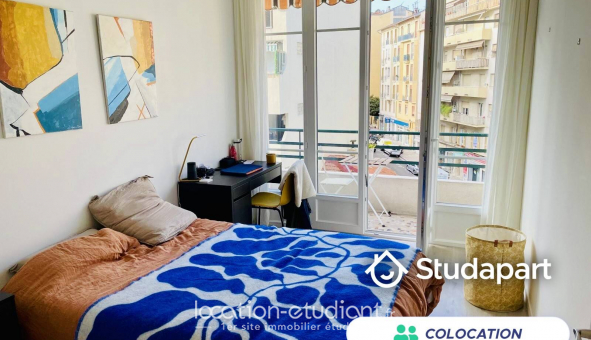 Colocation tudiante Studio à Nice (06100)