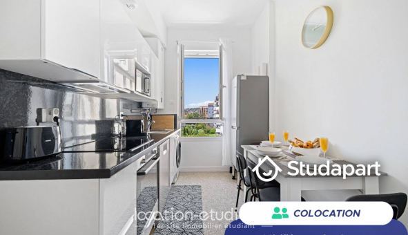 Colocation �tudiante Studio &agrave; Nice (06100)