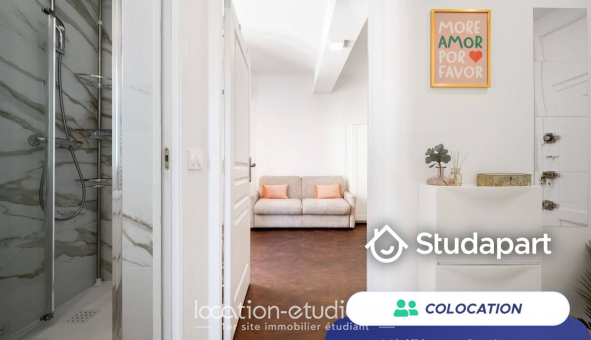 Colocation �tudiante Studio &agrave; Nice (06100)