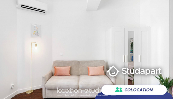 Colocation �tudiante Studio &agrave; Nice (06100)