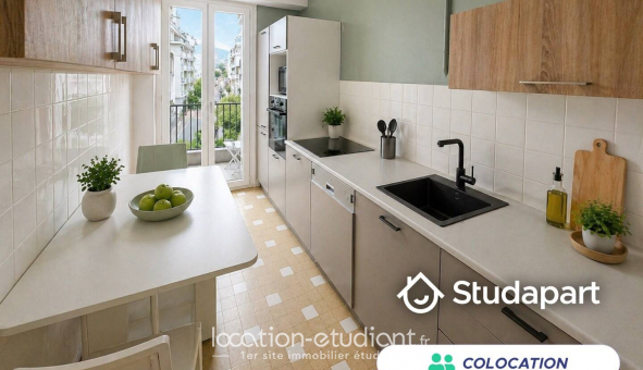 Colocation �tudiante Studio &agrave; Nice (06100)