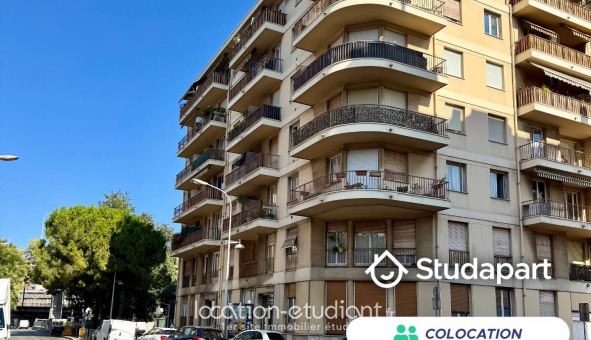Colocation �tudiante Studio &agrave; Nice (06100)