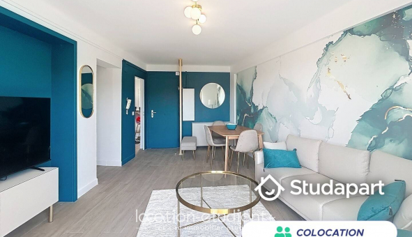 Colocation tudiante Studio à Nice (06100)