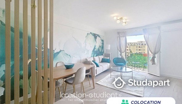 Colocation tudiante Studio à Nice (06100)