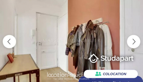 Colocation tudiante Studio à Nice (06100)