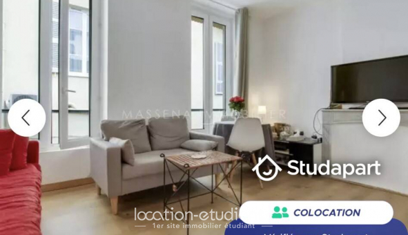 Colocation tudiante Studio à Nice (06100)