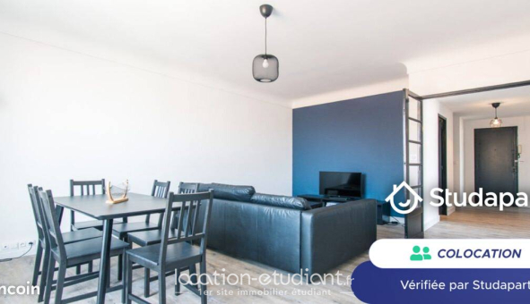 Colocation étudiante Studio &agrave; Nice (06100)