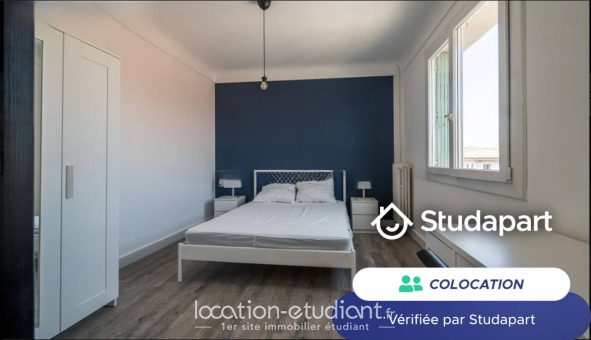 Colocation étudiante Studio &agrave; Nice (06100)
