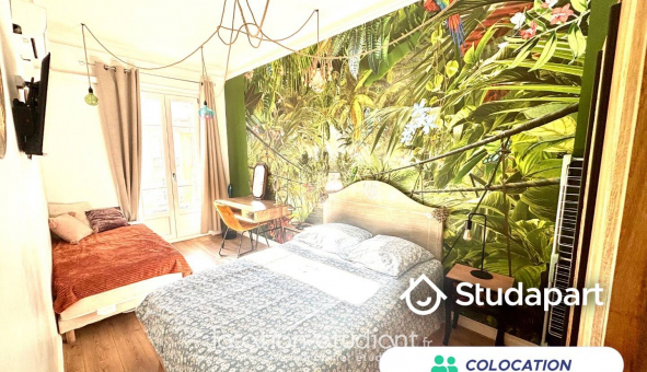 Colocation �tudiante Studio &agrave; Nice (06100)