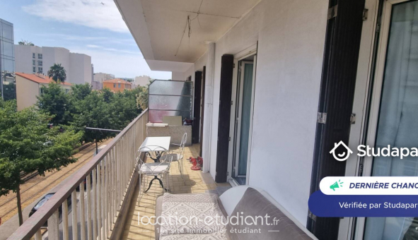 Colocation tudiante Studio à Nice (06100)