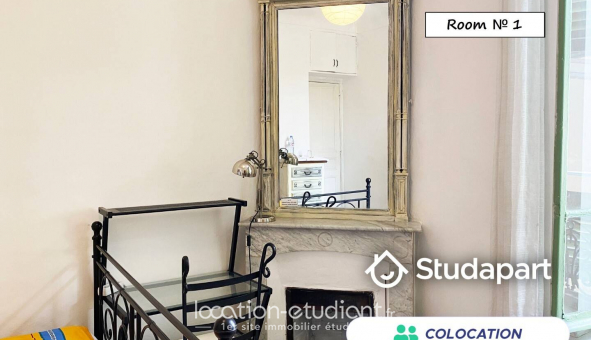 Colocation tudiante Studio à Nice (06100)