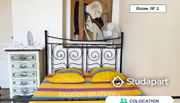 Colocation tudiante Studio à Nice (06100)