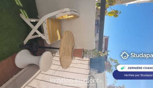 Colocation �tudiante Studio &agrave; Nice (06100)