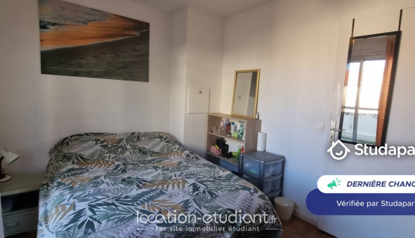 Colocation �tudiante Studio &agrave; Nice (06100)