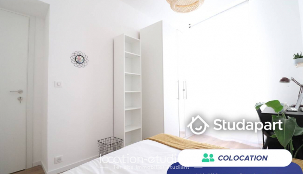 Colocation �tudiante Studio &agrave; Nice (06100)