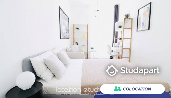 Colocation �tudiante Studio &agrave; Nice (06100)