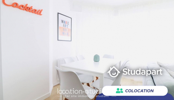 Colocation �tudiante Studio &agrave; Nice (06100)