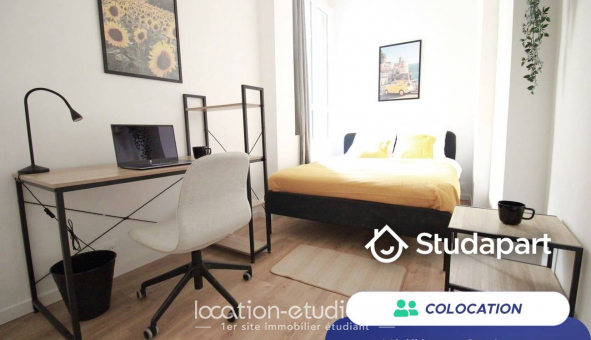 Colocation �tudiante Studio &agrave; Nice (06100)