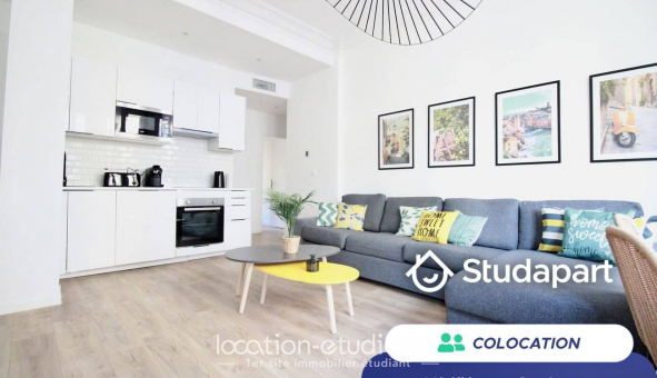 Colocation �tudiante Studio &agrave; Nice (06100)