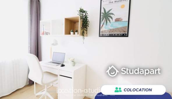 Colocation �tudiante Studio &agrave; Nice (06100)