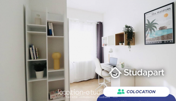 Colocation �tudiante Studio &agrave; Nice (06100)