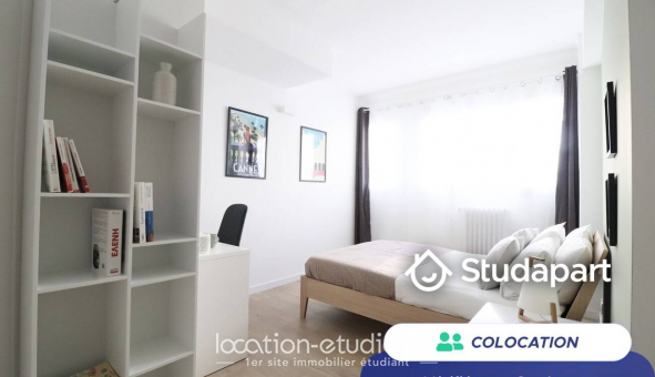 Colocation �tudiante Studio &agrave; Nice (06100)