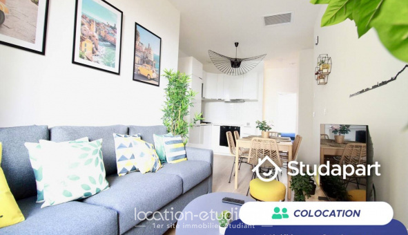 Colocation �tudiante Studio &agrave; Nice (06100)