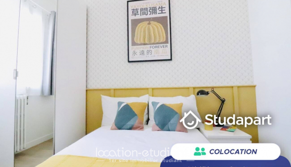 Colocation �tudiante Studio &agrave; Nice (06100)