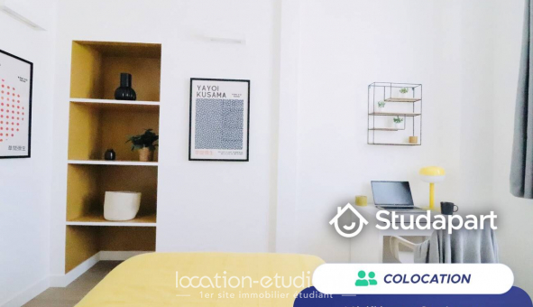 Colocation �tudiante Studio &agrave; Nice (06100)