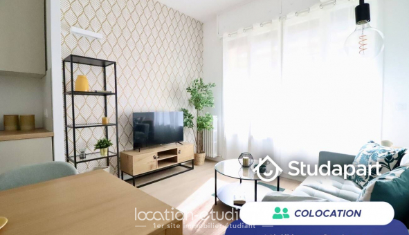 Colocation �tudiante Studio &agrave; Nice (06100)