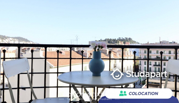 Colocation �tudiante Studio &agrave; Nice (06100)