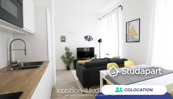 Colocation �tudiante Studio &agrave; Nice (06100)