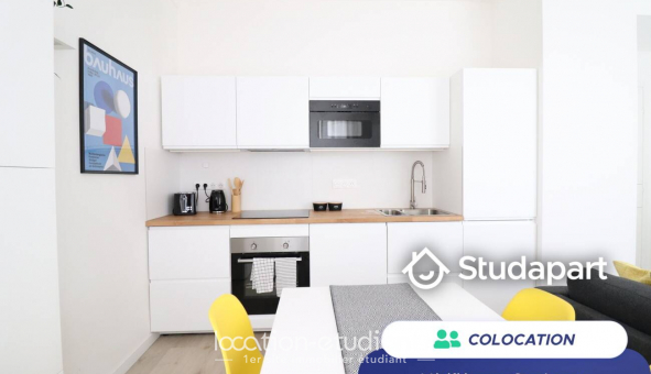 Colocation �tudiante Studio &agrave; Nice (06100)