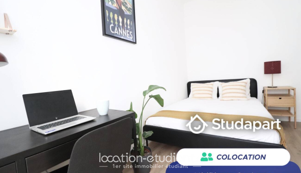 Colocation étudiante Studio &agrave; Nice (06100)
