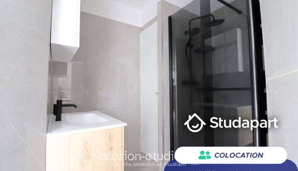 Colocation étudiante Studio &agrave; Nice (06100)
