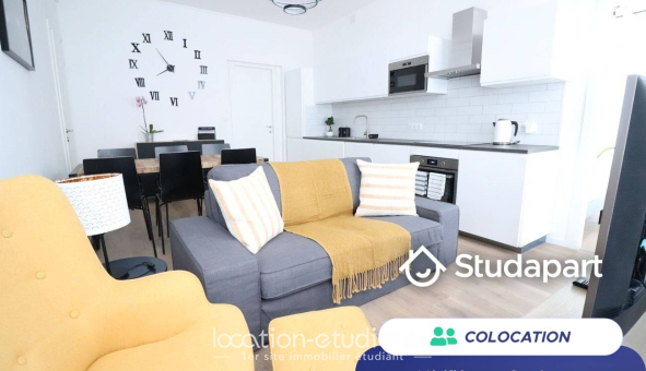 Colocation étudiante Studio &agrave; Nice (06100)