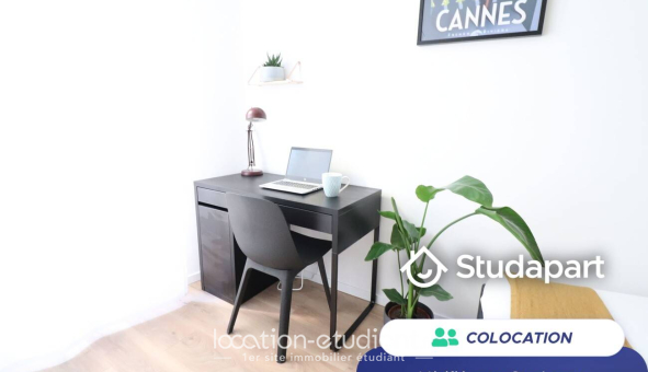 Colocation étudiante Studio &agrave; Nice (06100)