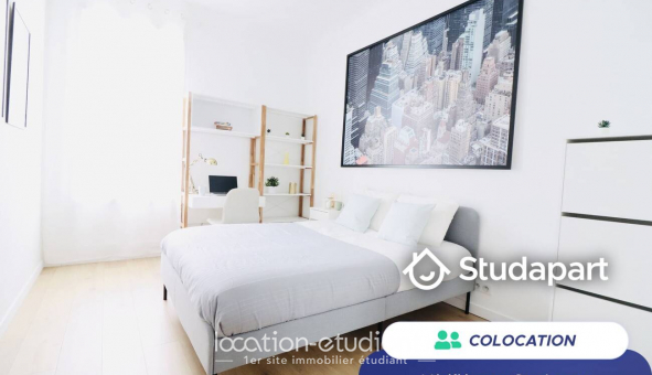 Colocation �tudiante Studio &agrave; Nice (06100)