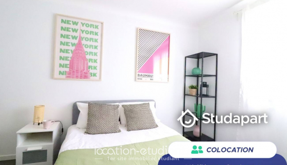 Colocation �tudiante Studio &agrave; Nice (06100)